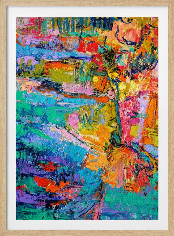 Abstrakte Farbpalette | Poster