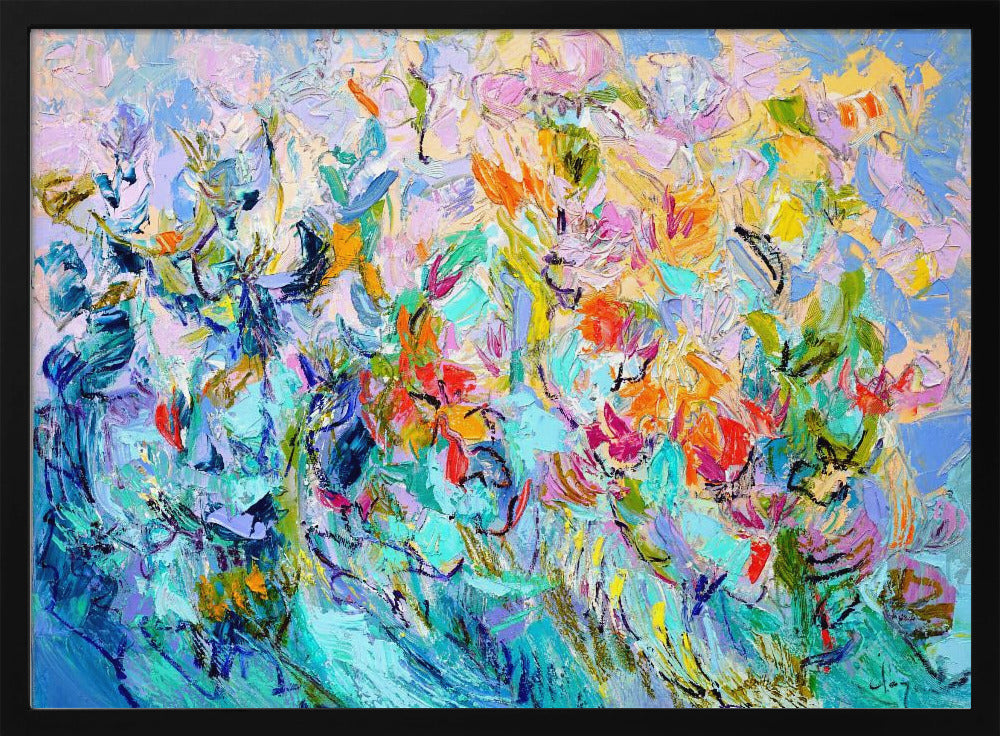 Radiant Floral Harmony | Poster