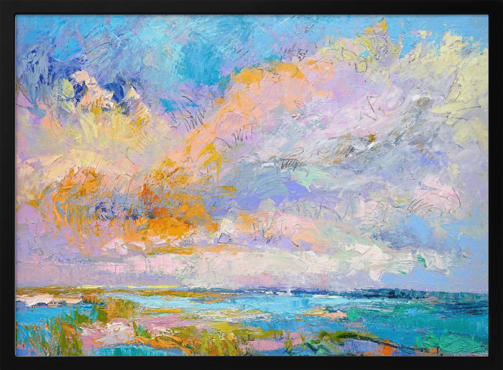 Bunte Landschaft | Poster