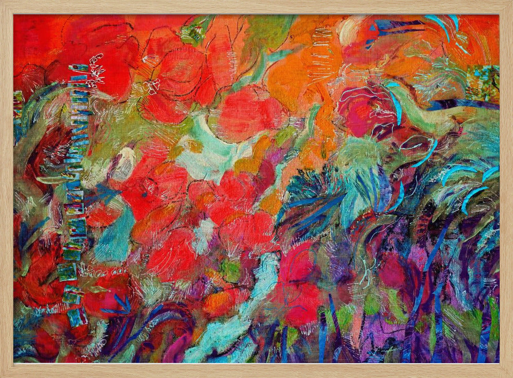 Burst of Blooming Light | Poster