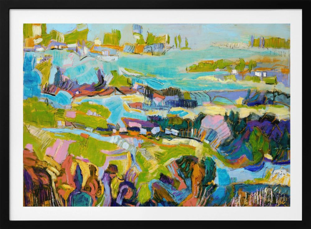 Lebendige Landschaft | Poster