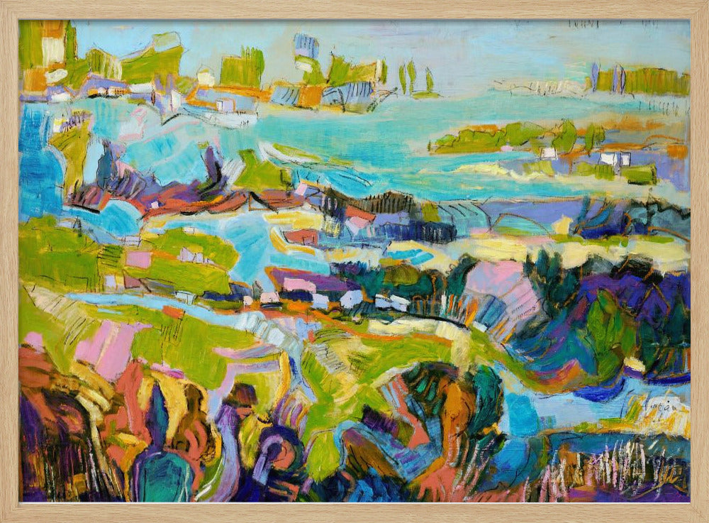 Lebendige Landschaft | Poster