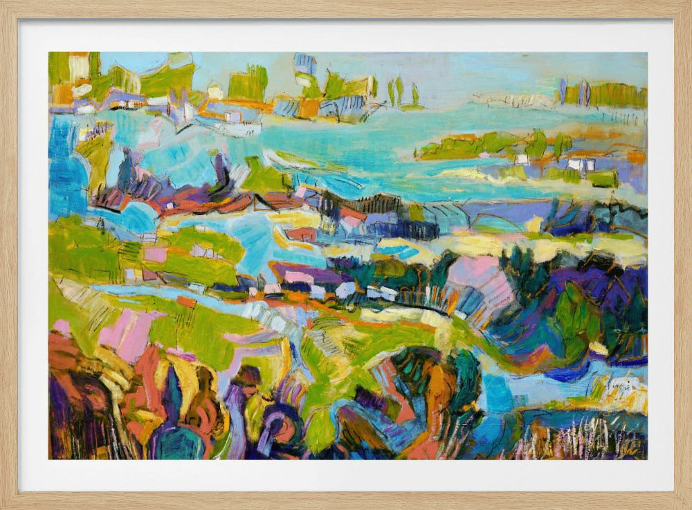 Lebendige Landschaft | Poster