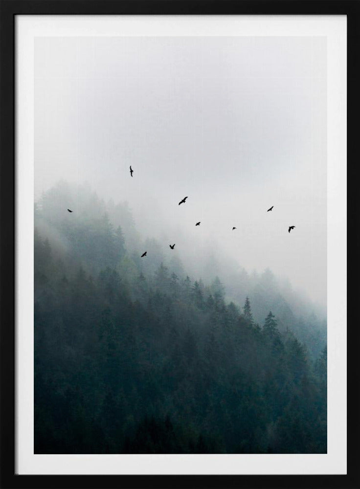 Nebliger Morgen 4 | Poster