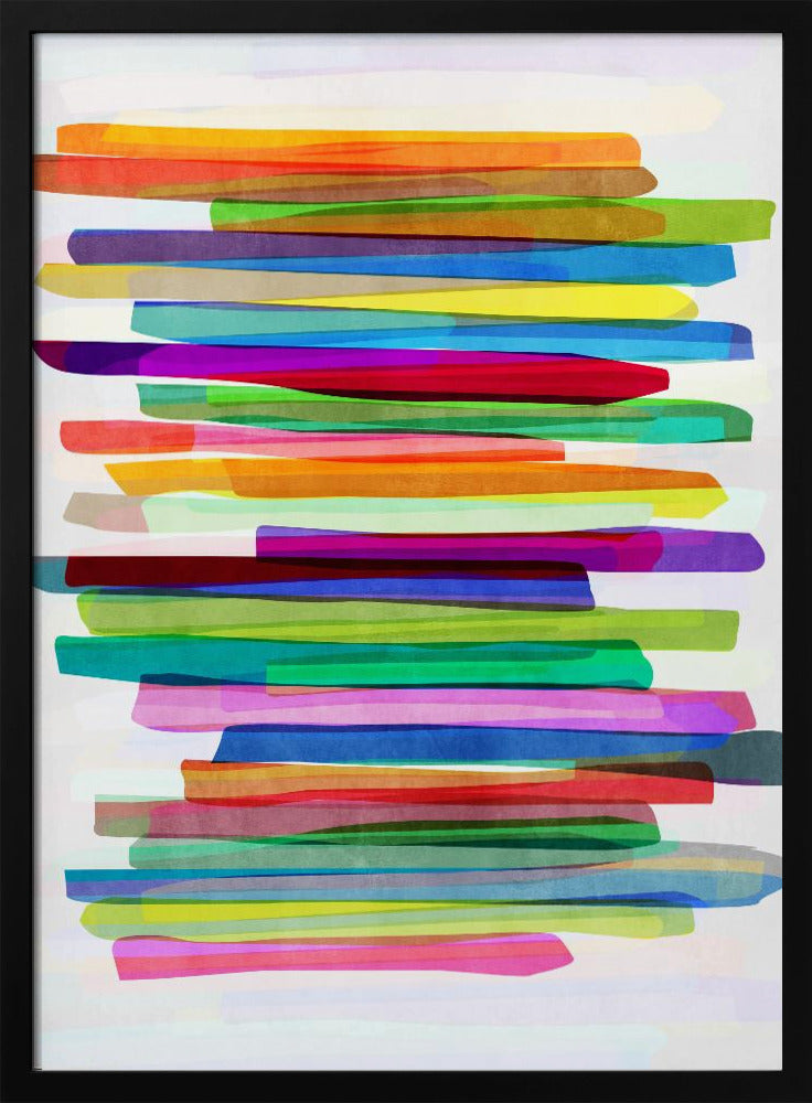 Bunte Streifen 1 | Poster