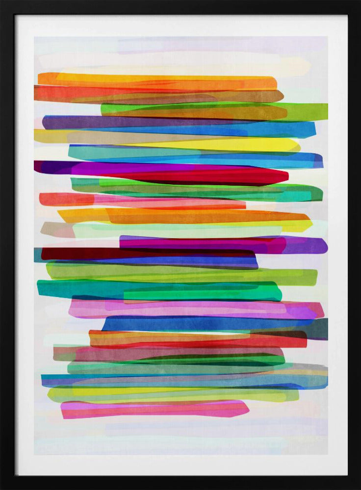Bunte Streifen 1 | Poster