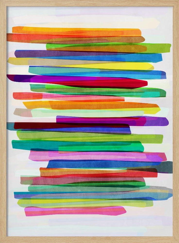 Bunte Streifen 1 | Poster