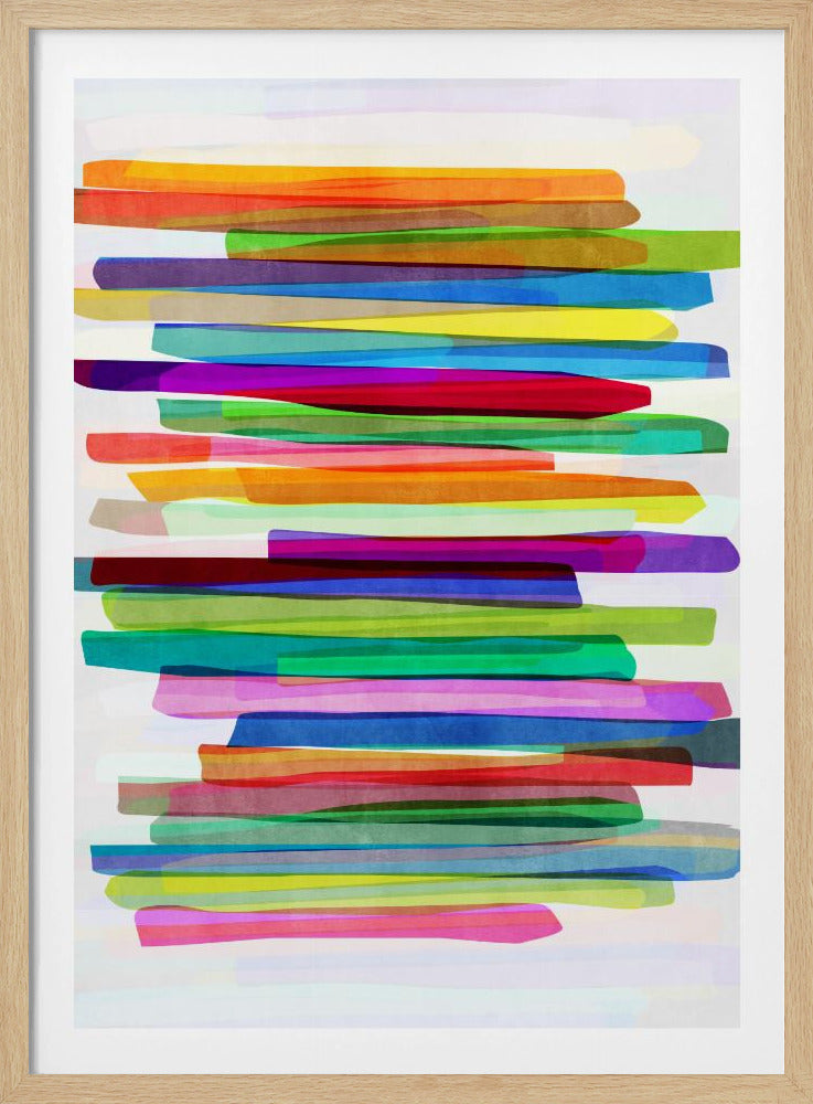 Bunte Streifen 1 | Poster