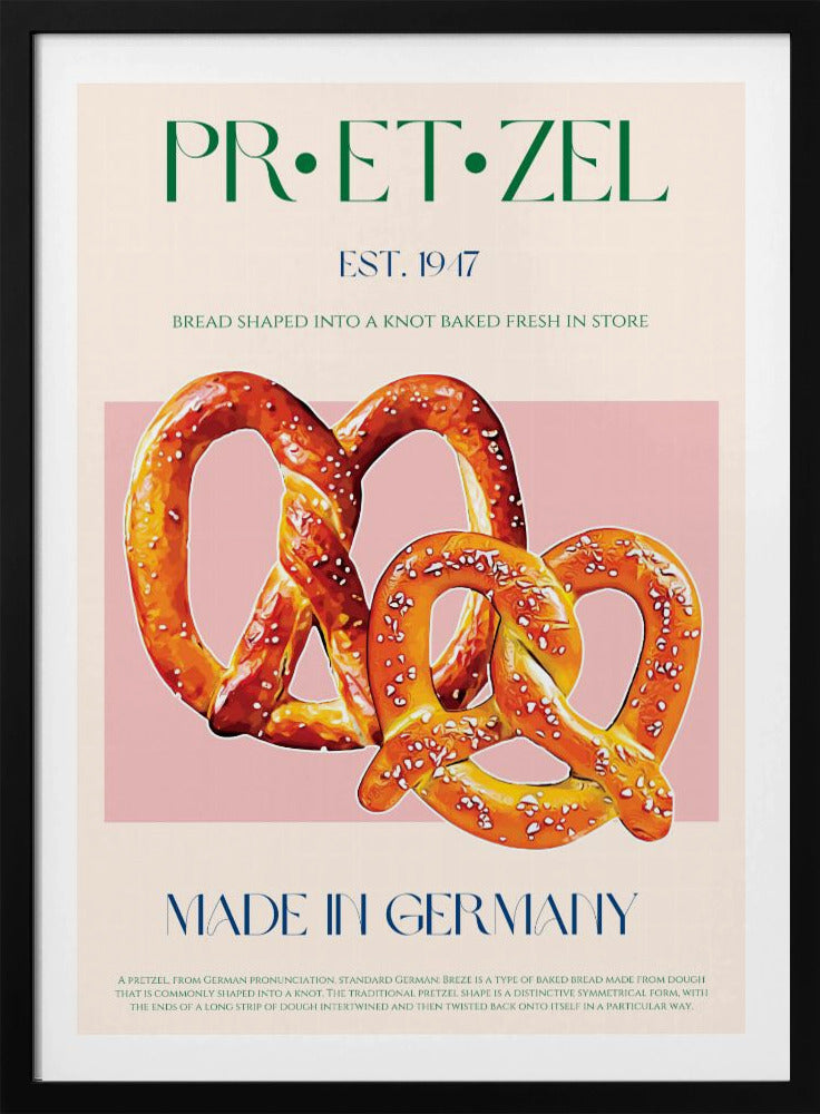 Brezelgenuss | Poster