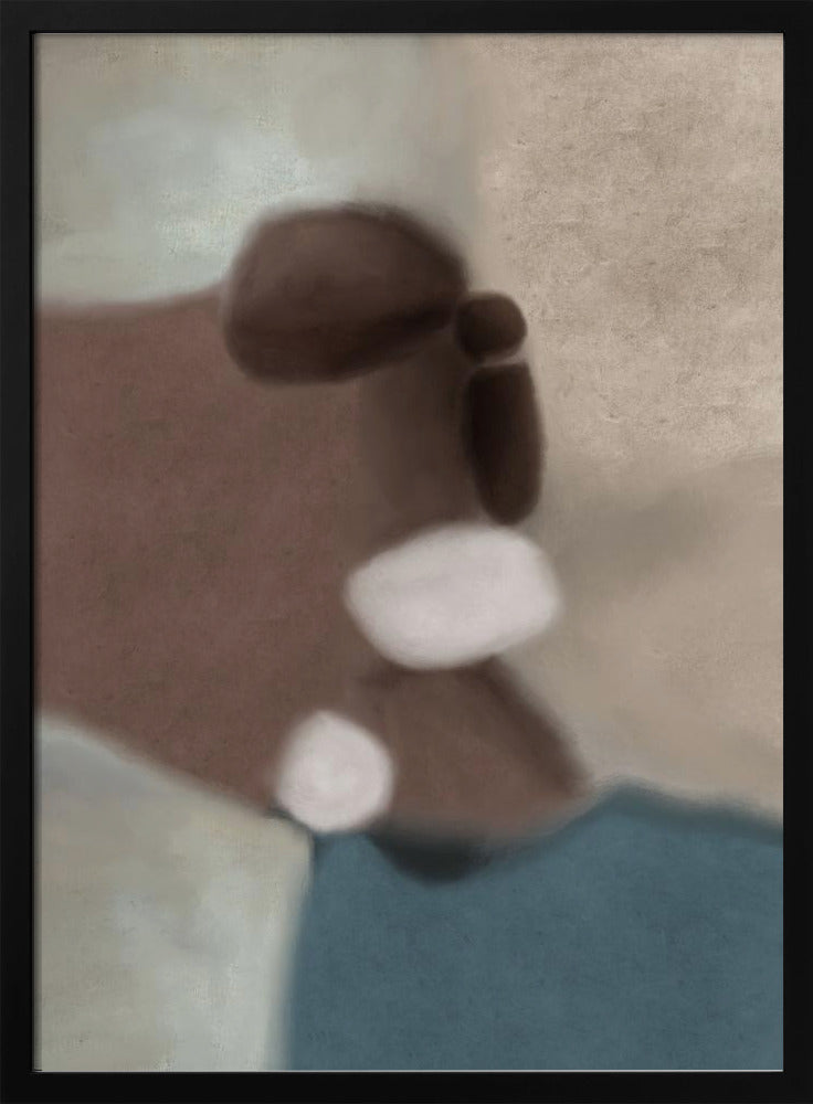 Schwimmende Felsen | Poster