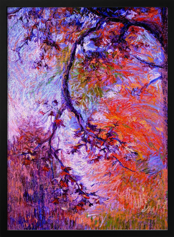 Herbstzweige lodern | Poster