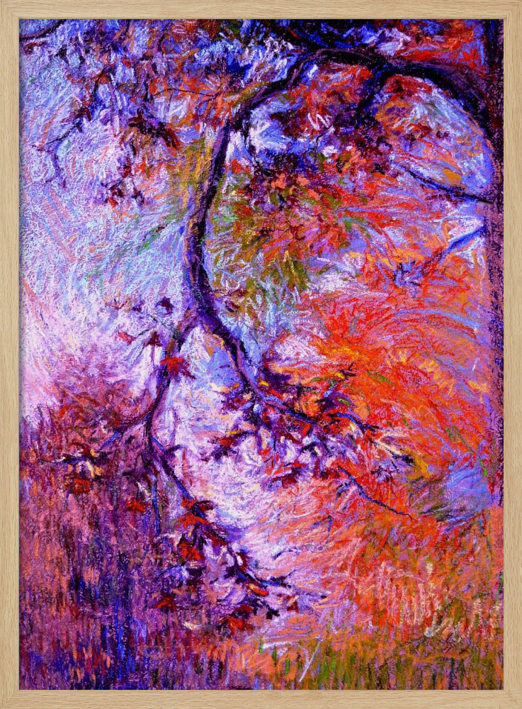 Herbstzweige lodern | Poster