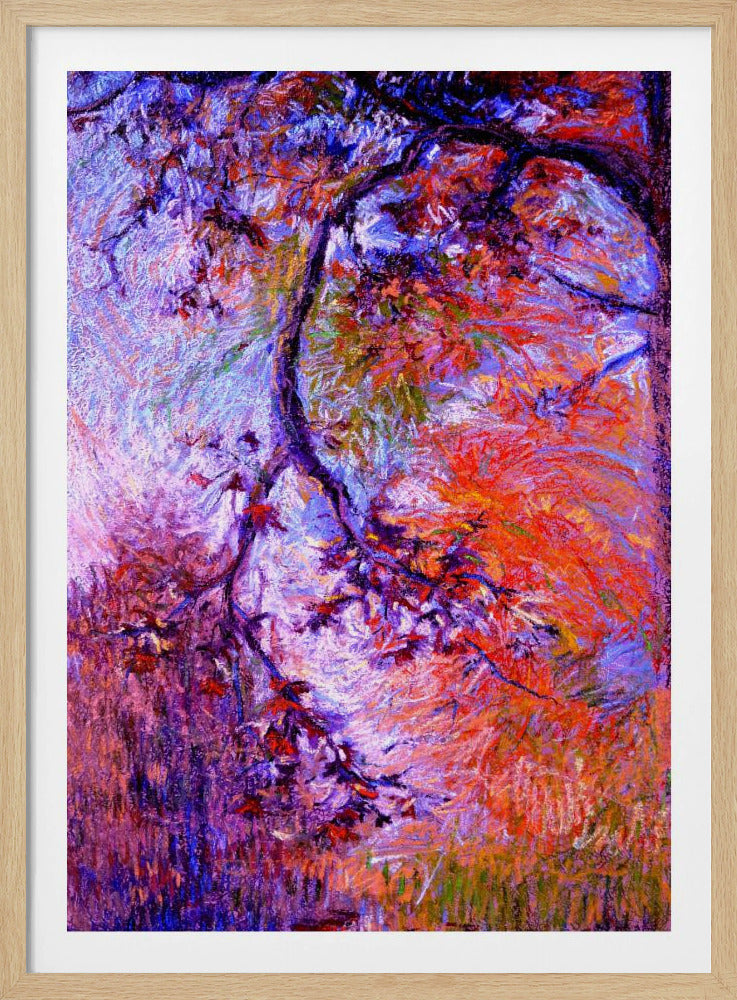 Herbstzweige lodern | Poster