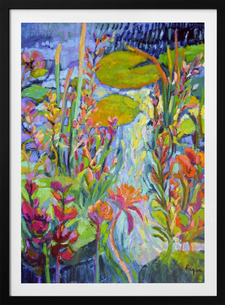 Lebendiger Gartenweg | Poster