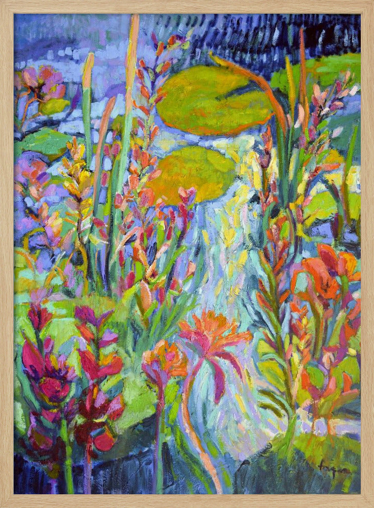 Lebendiger Gartenweg | Poster