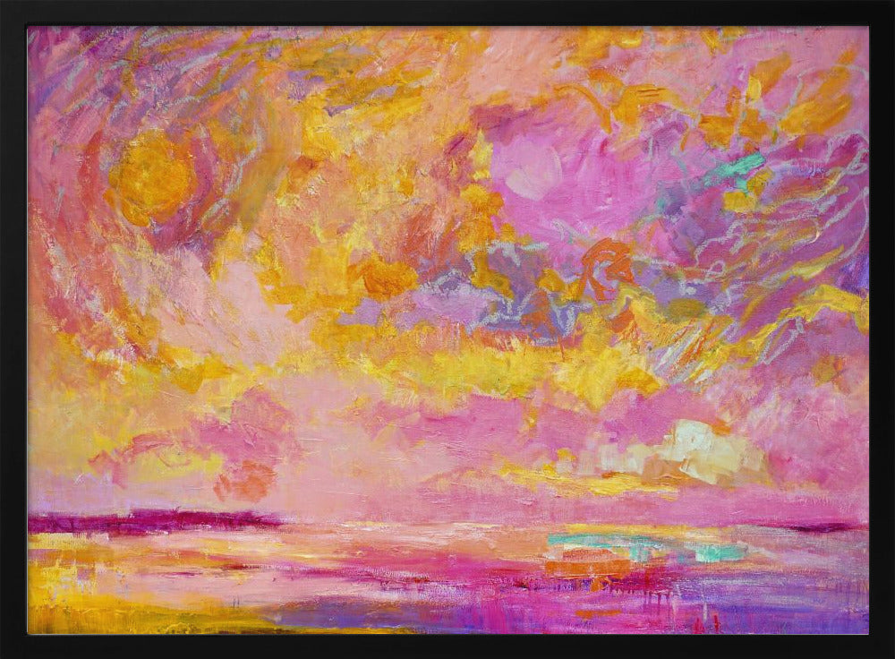 Strahlender Sonnenuntergangstraum | Poster
