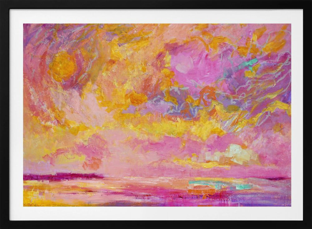Strahlender Sonnenuntergangstraum | Poster