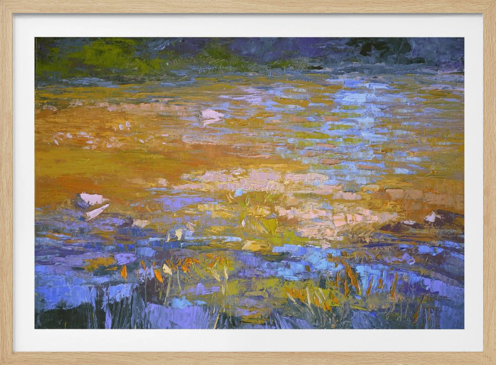 Sonnenbeschienene Reflexionen | Poster