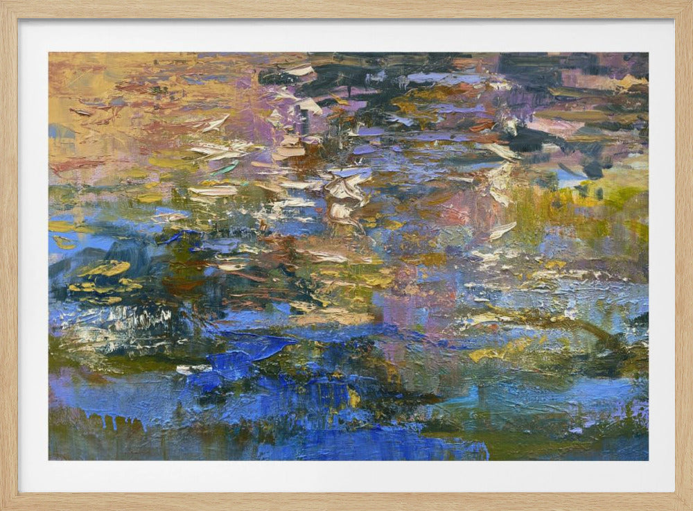 Gewellte Reflexionen | Poster