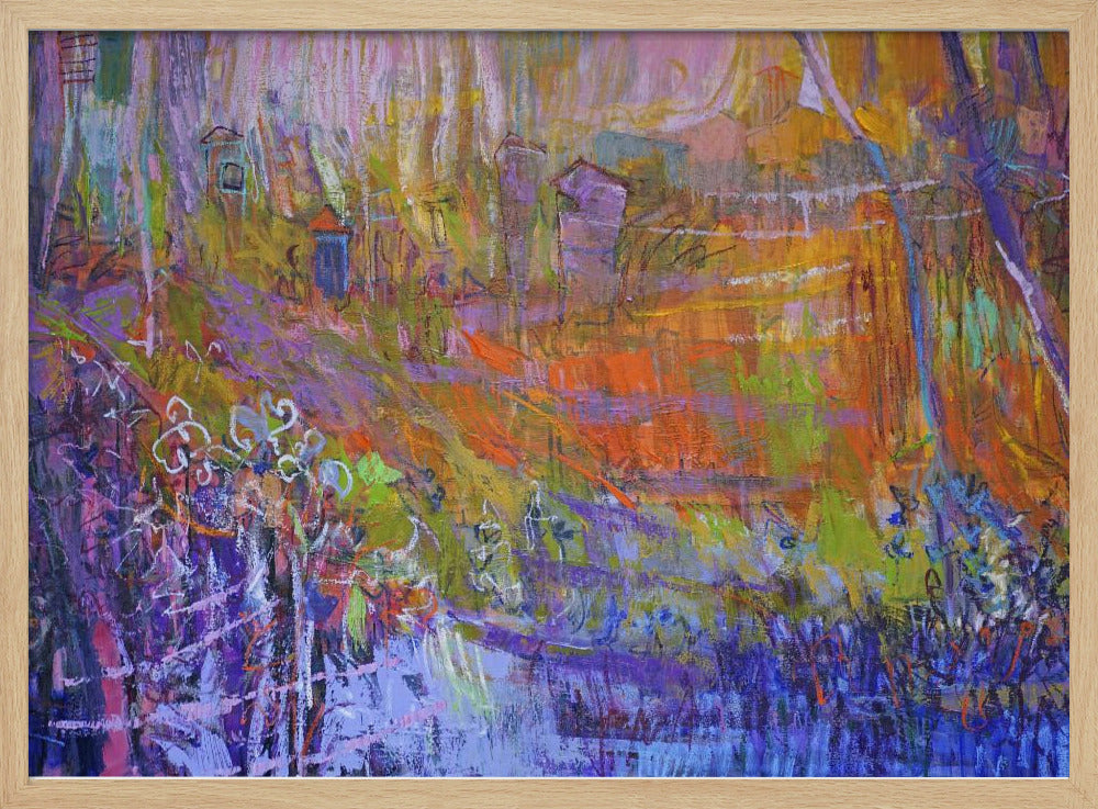 Nocturne im geheimen Garten | Poster