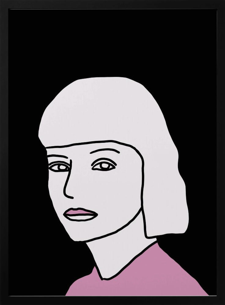 Der Look in Pink und Schwarz | Poster
