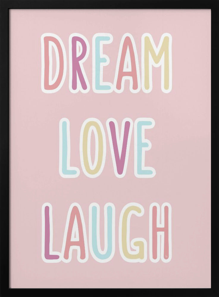 Traum Liebe Lachen | Poster