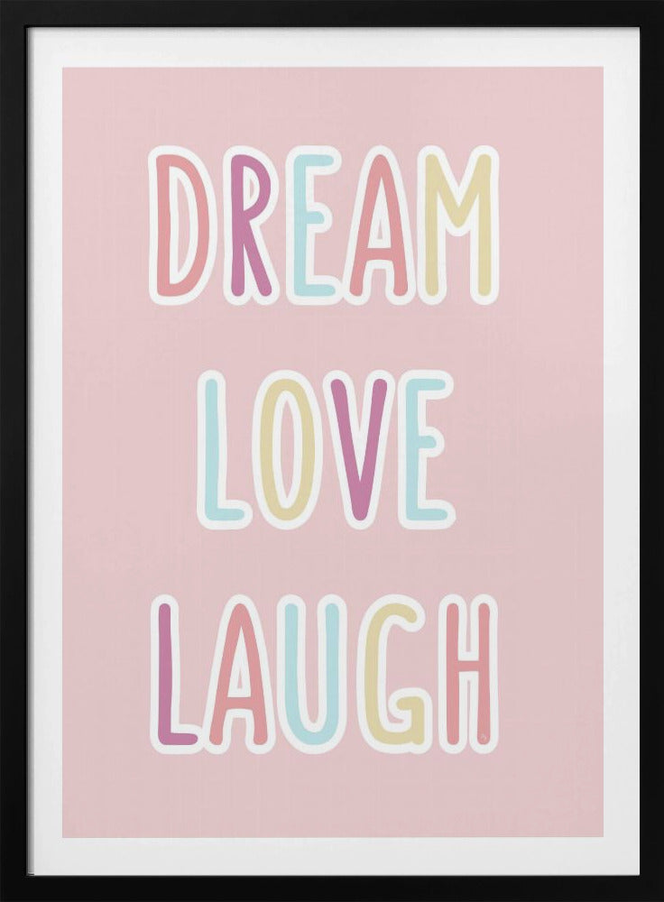 Traum Liebe Lachen | Poster