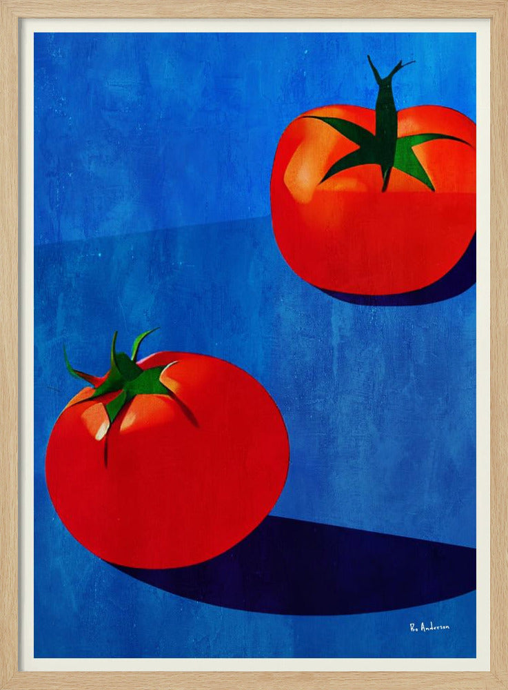 Zwei Tomaten | Poster