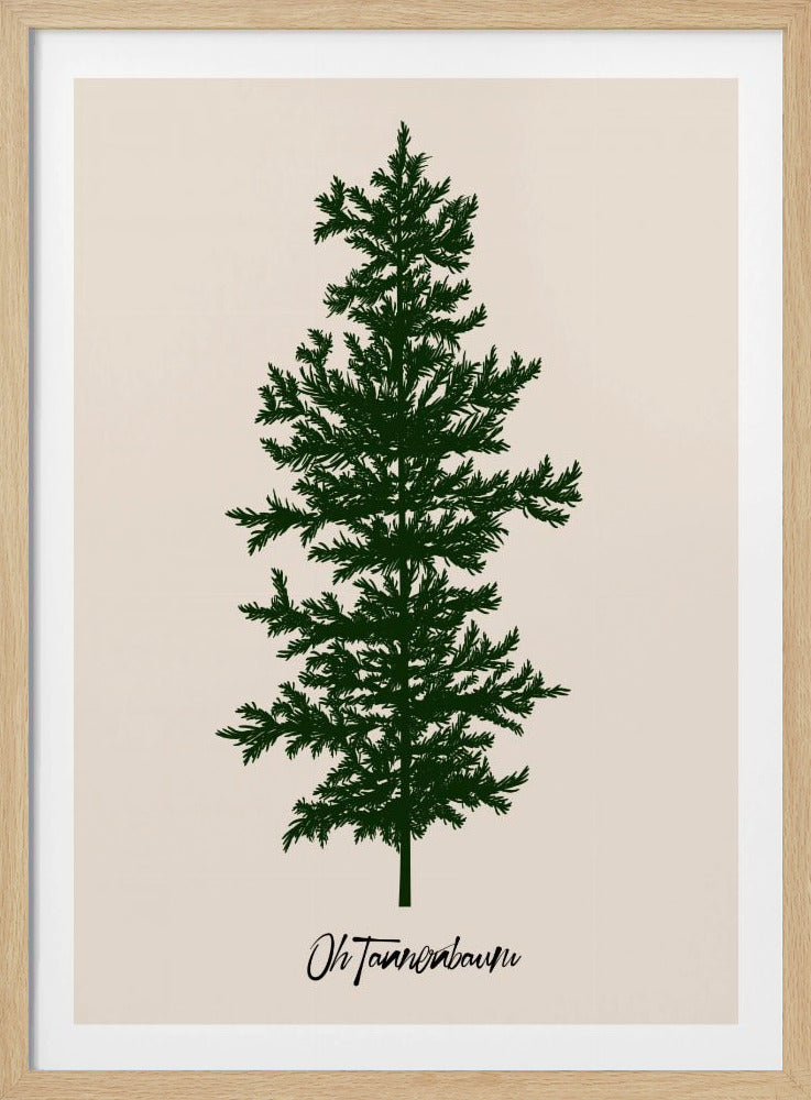 Oh Tannebaum (grün) | Poster