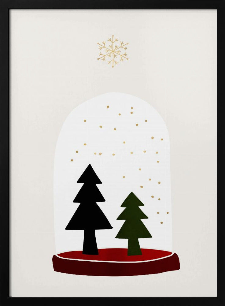 Tanzende Schneeflocken | Poster