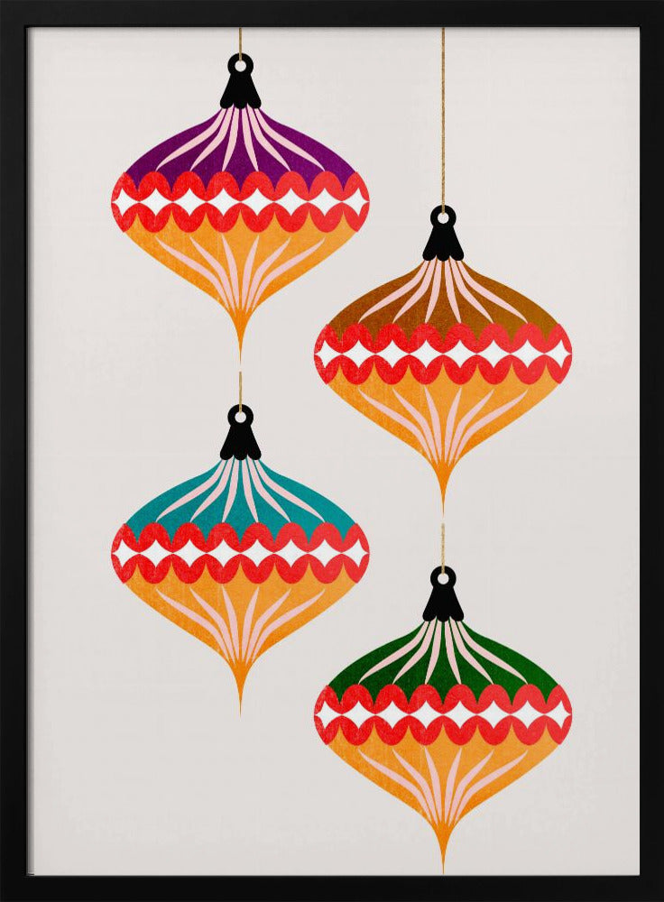 Weihnachtskugeln (Vers. 3) | Poster