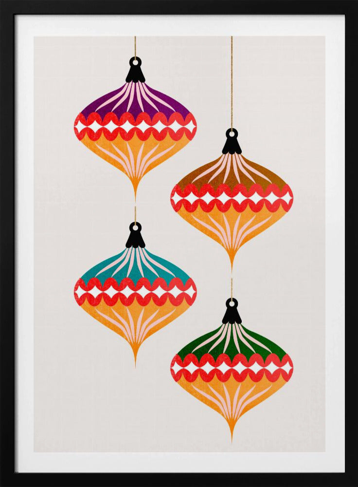 Weihnachtskugeln (Vers. 3) | Poster