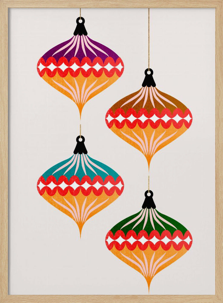 Weihnachtskugeln (Vers. 3) | Poster