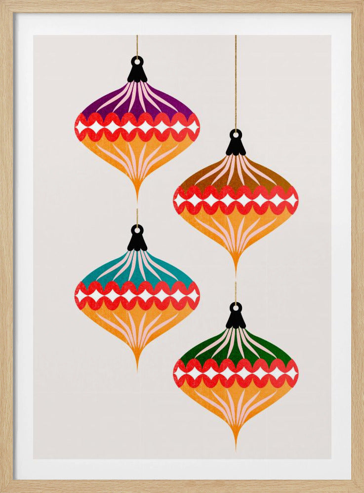 Weihnachtskugeln (Vers. 3) | Poster