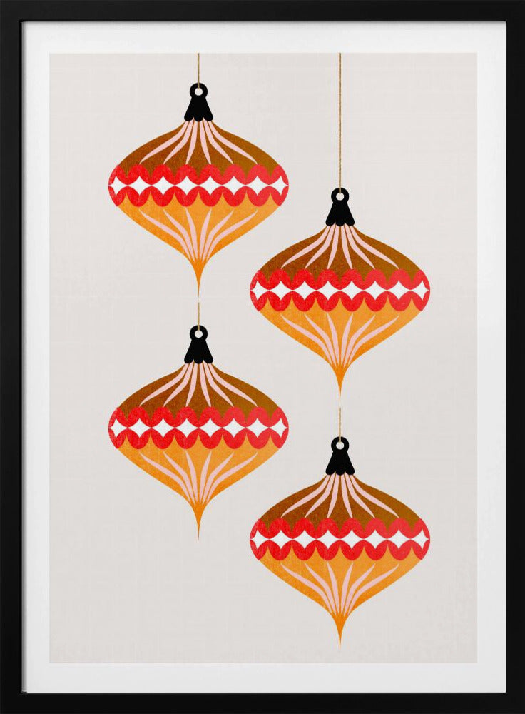 Weihnachtskugeln (Vers. 2) | Poster