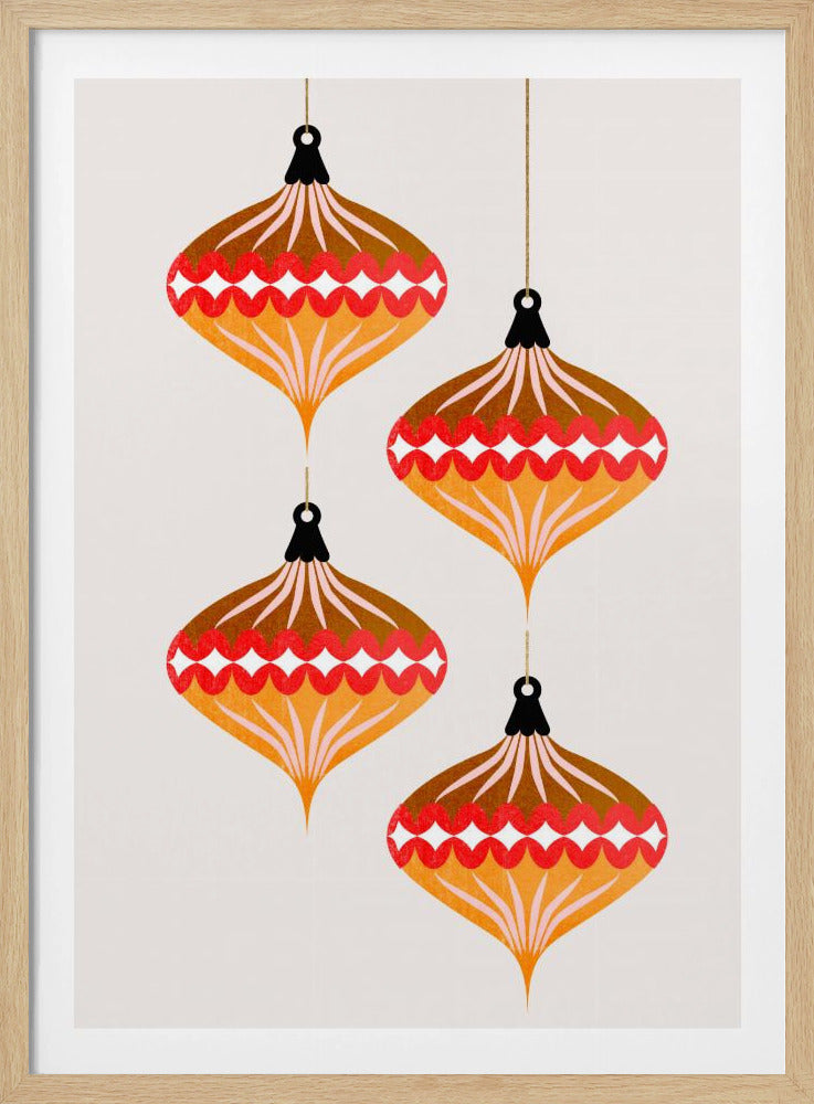 Weihnachtskugeln (Vers. 2) | Poster