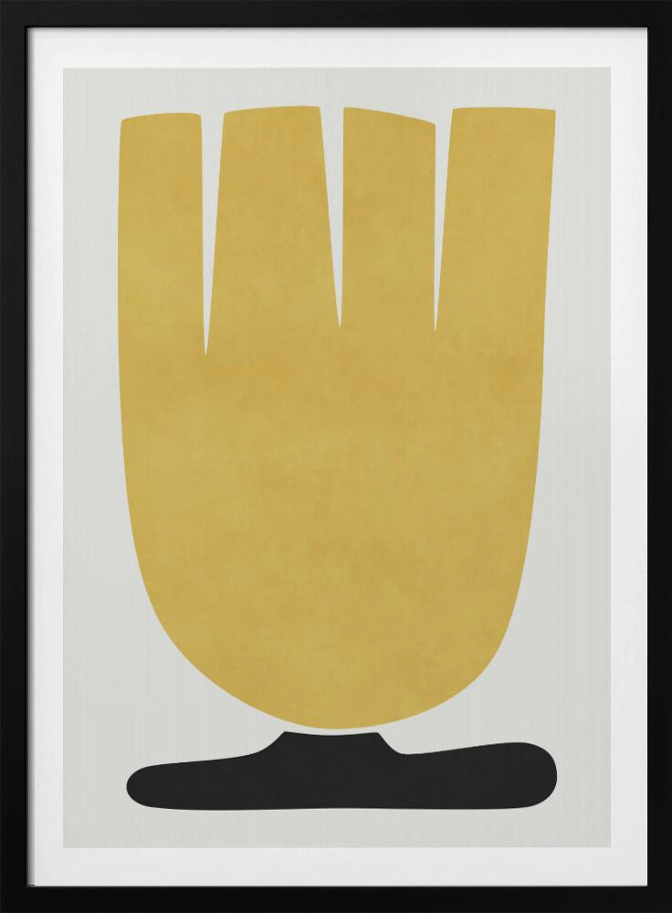 Gelbe Tulpenblume | Poster