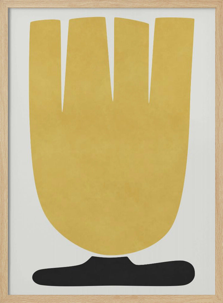 Gelbe Tulpenblume | Poster