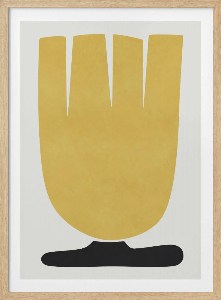 Gelbe Tulpenblume | Poster