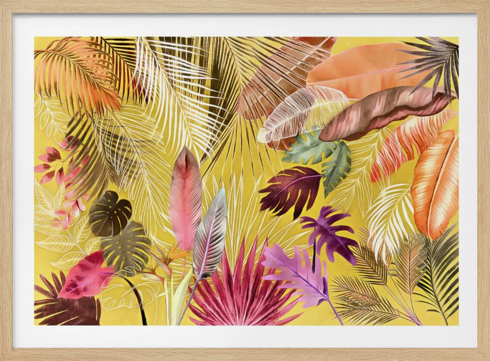 Tropisches Laub 07 | Poster