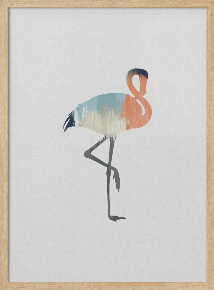 Pastell Flamingo | Poster