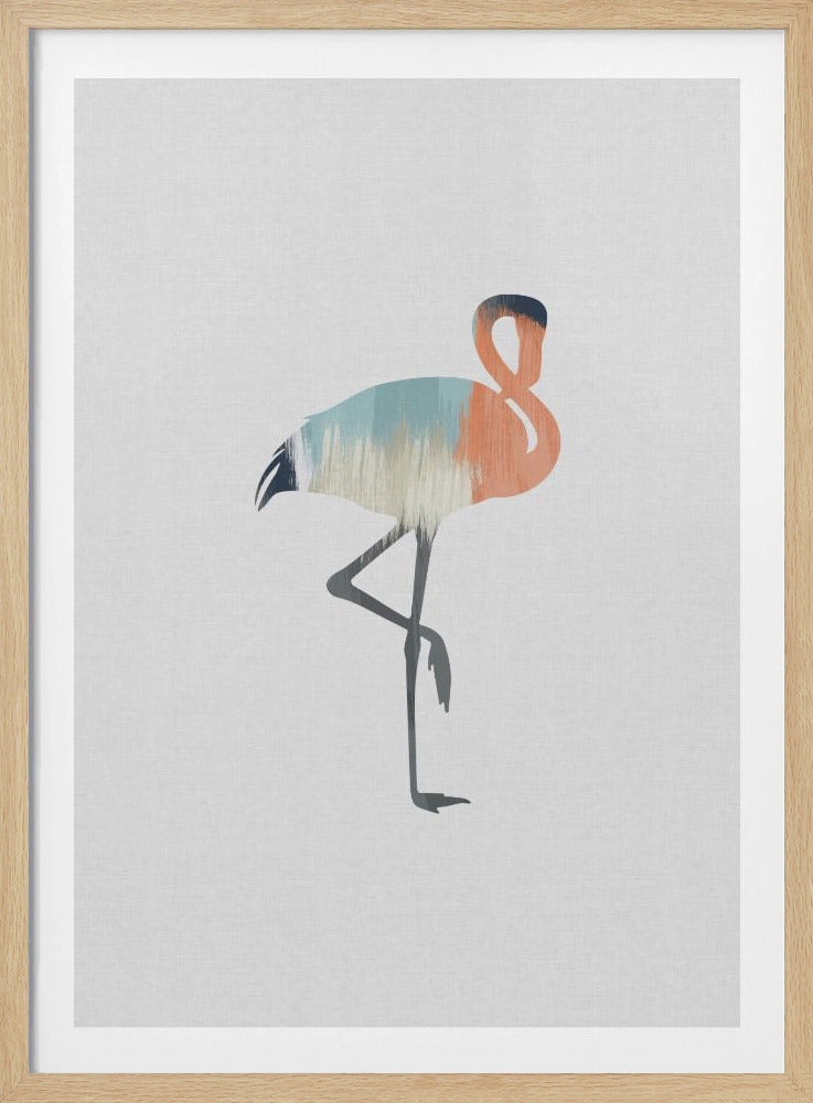 Pastell Flamingo | Poster