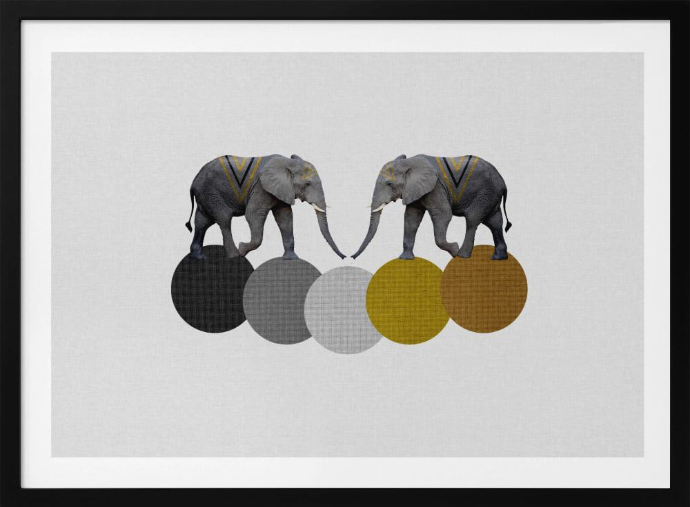Stammes-Elefanten | Poster