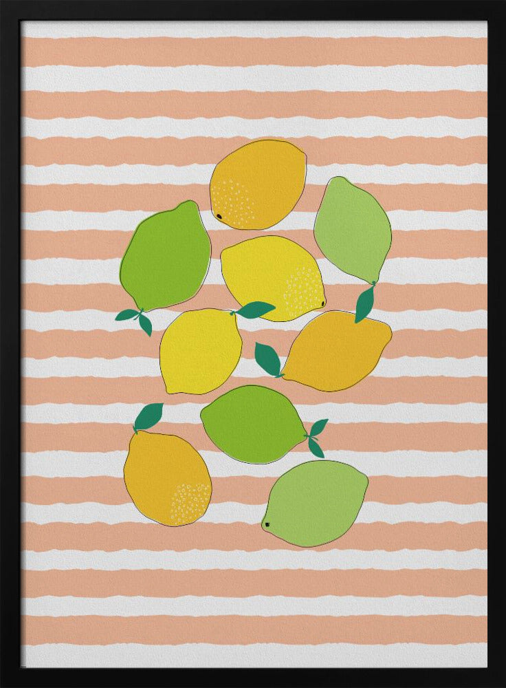 Zitrusmenge | Poster