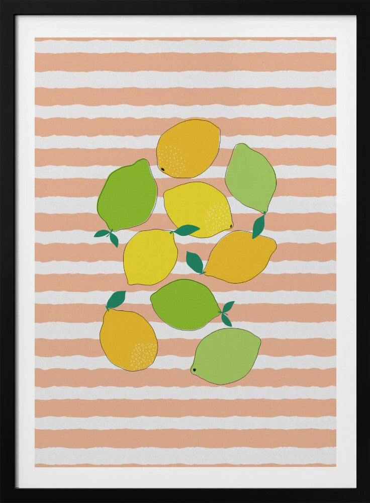 Zitrusmenge | Poster