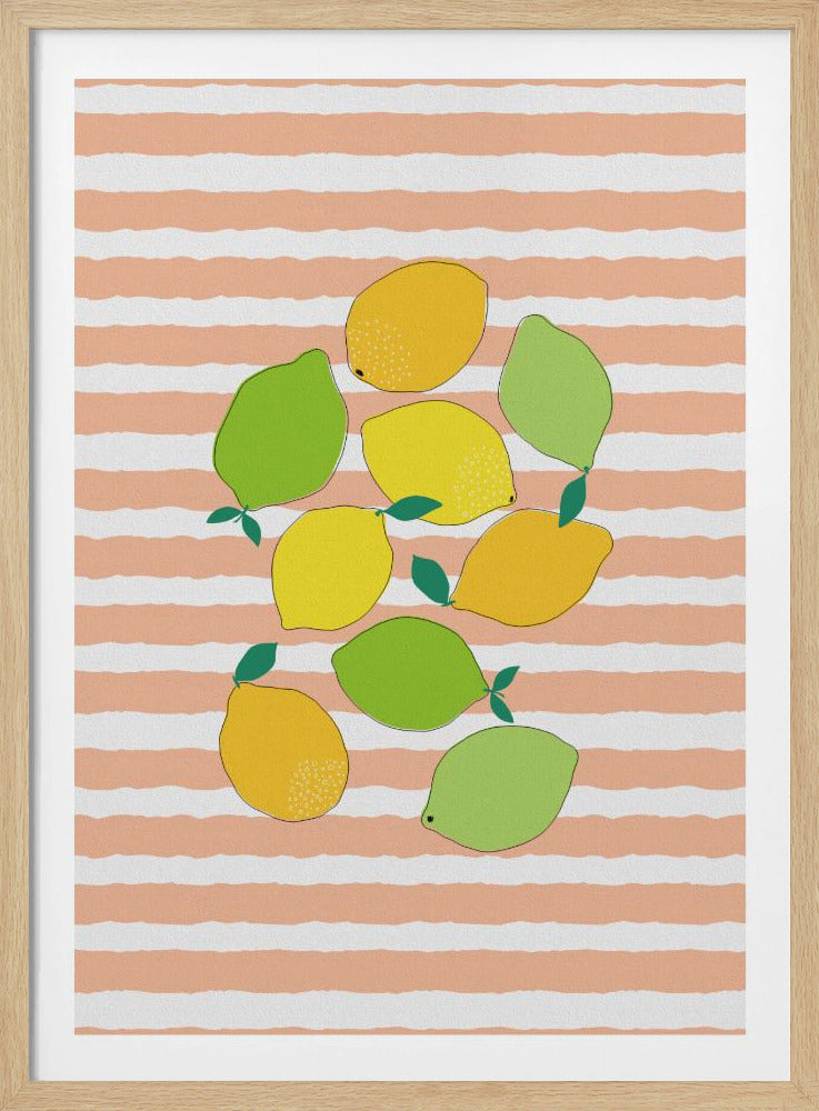 Zitrusmenge | Poster
