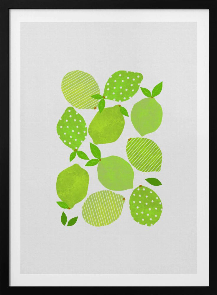 Limettenmenge | Poster