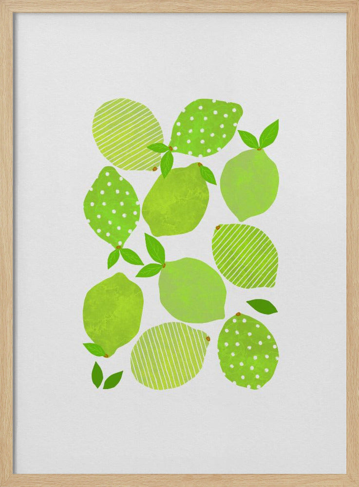 Limettenmenge | Poster