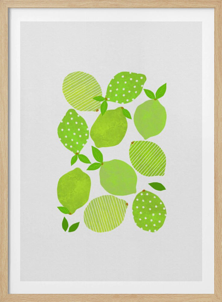 Limettenmenge | Poster
