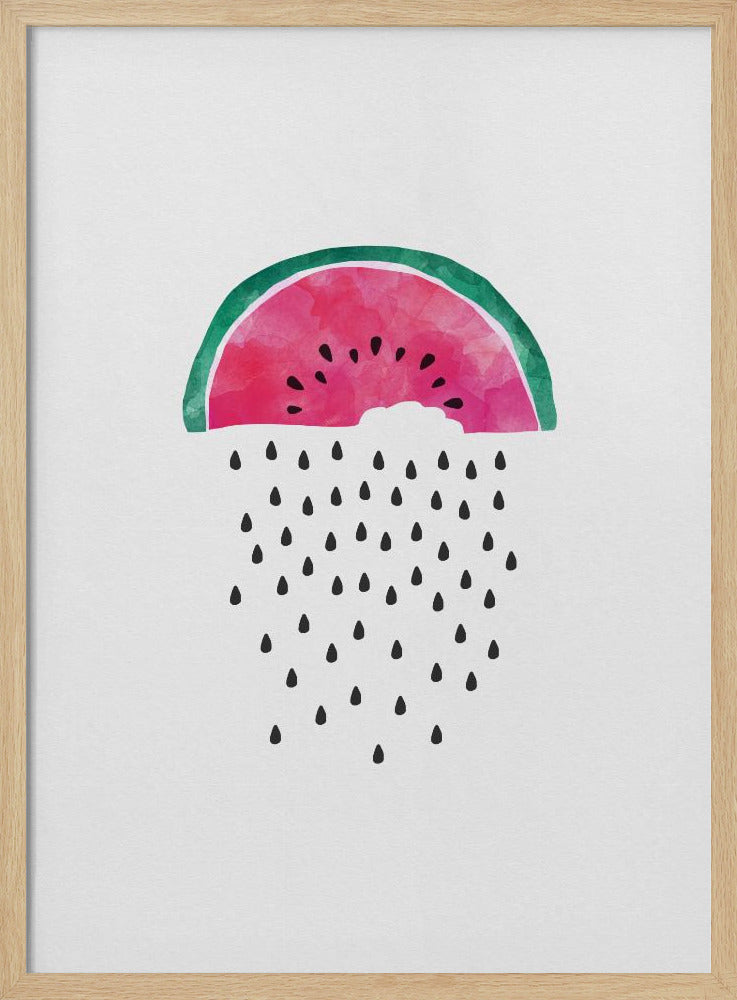 Wassermelonenregen | Poster